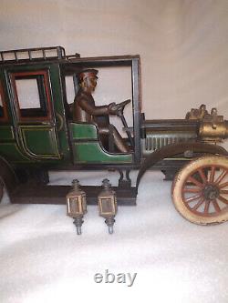 Antique Limousine Vintage Tin Toy Car George Carette & Co Nuremberg Germany 1911