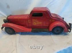 Antique Marx Siren Fire Chief Car, very clean good condition. Eco shipping. Wow