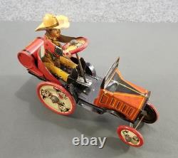 Antique Marx Whoopie Car Tin Litho Windup WithOriginal Box Works