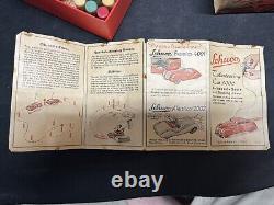 Antique Schuco Telesteering Blue Wind-Up Car 3000 with Original Box & Instructions
