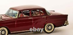 #Antique Tin Toy# Rare Japanese Ichiko Mercedes Benz 220 Sedan Passenger Car