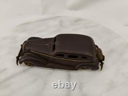 Antique Vintage Cast Metal Composite Toy Wind Up Car