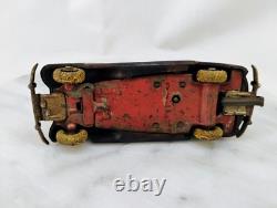 Antique Vintage Cast Metal Composite Toy Wind Up Car
