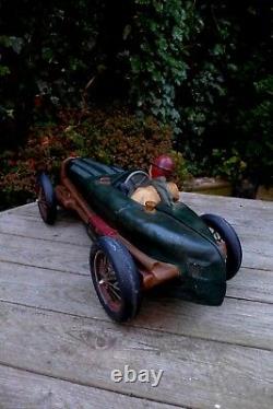Antique model of the race car collector Bugatti shop playroom over 2 feet long