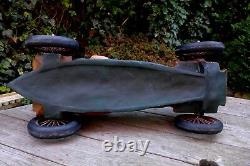 Antique model of the race car collector Bugatti shop playroom over 2 feet long