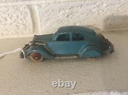 Antique rare Hubley Cast iron1934 Studebaker Toy Automobile car 5 with spare