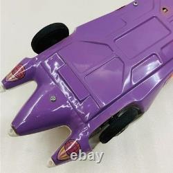 Aoshin Mach GoGoGo 28cm Tin Friction Car with Box 1970s Japan Vintage