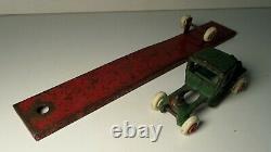 Arcade Iron Car Carrier Auto Hauler Transporter Truck Trailer with Austin Cars 14