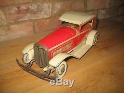 Art Deco Tippco Coupe Car 1930 Germany Tin Litho Toy Tinplate Antique Tipp Co
