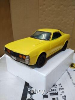 Asahi Toy Tin Toy Car Toyota Celica Daruma Yellow F/S FEDEX 2504