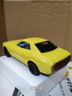 Asahi Toy Tin Toy Car Toyota Celica Daruma Yellow F/S FEDEX 2504