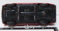 Asahi Toys Datsun Sunny 1000 red friction Tin minicar Super Rare