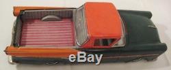 Awesome Old Tin Friction Toy Car Big 11 Ford Ranchero Pick Up Truck Japan 1957