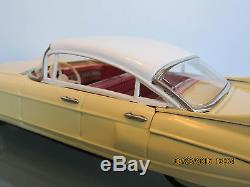 Bandai 1959 Cadillac Sedan Friction Japan Tin Toy Car 12 All Original Vintage