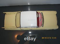 Bandai 1959 Cadillac Sedan Friction Japan Tin Toy Car 12 All Original Vintage