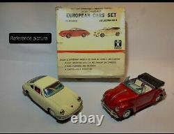 BANDAI VINTAGE TIN PORSCHE 911 1967 part of Bandai European cars set