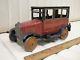 BING Limousine Tin Wind-up with Lady Driver Car Toy Superb Original