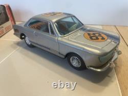 BMW 2000CS Mint In Box Bandai Japan Tin Car 1960s 2800