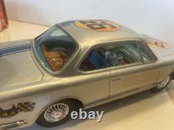 BMW 2000CS Mint In Box Bandai Japan Tin Car 1960s 2800