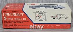 Bandai 1964 Chevrolet Impala Vintage Tin Toy Car Battery Operated Japan with Box