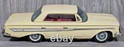 Bandai 1964 Chevrolet Impala Vintage Tin Toy Car Battery Operated Japan with Box
