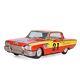 Bandai 1968 Ford Thunderbird Friction Rally Car Working Condition