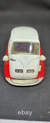 Bandai Isetta Friction Tinplate Vintage Toy Car