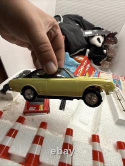 Bandai Mini Computer Car Mustang Toyota Corona Mark II Rare Vintage Toys Cars