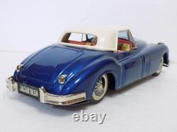 Bandai Tinplate Jaguar Two-Tone Friction Vintage Car Toy Rare Collectible