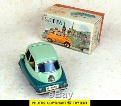 Bandai friction 1958 Isetta tin toy car