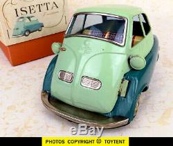 Bandai friction 1958 Isetta tin toy car