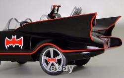 Batman Batmobile MINI Pedal Car Too Small To Ride On HEAVY TIN METAL BODY