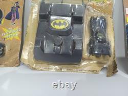 Batman Valtoys Argentina Vintage Lot x3 Batmanset Dual Launcher Batmobile Joker