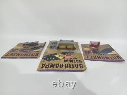Batman Valtoys Argentina Vintage Lot x3 Batmanset Dual Launcher Batmobile Joker