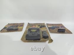 Batman Valtoys Argentina Vintage Lot x3 Batmanset Dual Launcher Batmobile Joker