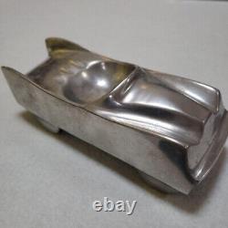 Batmobile style Car Toys Vintage 330g Silver Very rare interior made in Japan