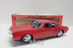 Battery Operated Tin 1967 Pontiac Firebird Car Boxed Bandai Japan Works