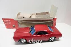 Battery Operated Tin 1967 Pontiac Firebird Car Boxed Bandai Japan Works