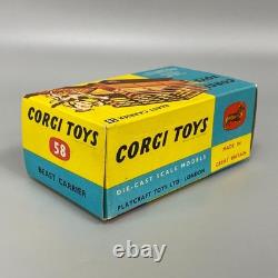 Beast Carrier No 58 Corgi Toys Vintage Die-cast Car Retro Classic Playcraft
