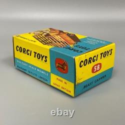 Beast Carrier No 58 Corgi Toys Vintage Die-cast Car Retro Classic Playcraft