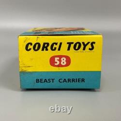 Beast Carrier No 58 Corgi Toys Vintage Die-cast Car Retro Classic Playcraft