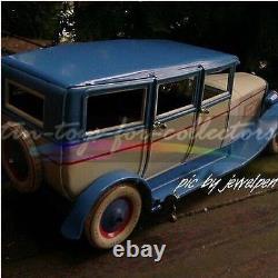 Big Saloon German 4 Doors Car Tin Litho Wind Up(us)