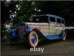 Big Saloon German 4 Doors Car Tin Litho Wind Up(us)