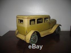 Big karl bub limousine 1920/30 Germany tinplate toy car clockwork vintage tin