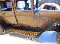 Bing Limousine 1920s LARGE 15+, 1920s Wind Up, Lights, Opening Doors Car German