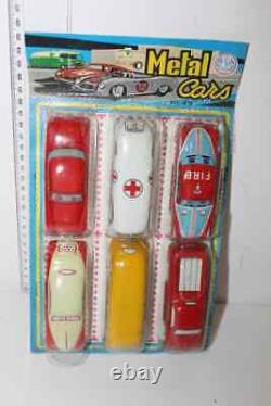 Blister Amb Marchesini Metal Cars Auto In Latta Tin Toys Vintage