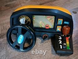 BlueBox Grand Prix Driver Game Retro Vintage Car Racing Game Blue Box TESTED