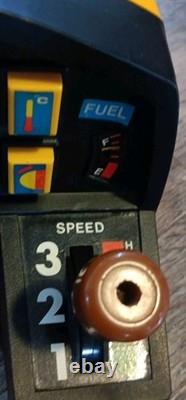 BlueBox Grand Prix Driver Game Retro Vintage Car Racing Game Blue Box TESTED