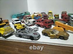 Bulk Lot Of Vintage Diecast Cars Dinky Toys Matchbox Trucks Ambulance