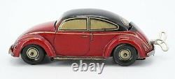 CKO Kellerman VW Beetle US Zone Germany Tin Litho Friction Car WWII Convertible